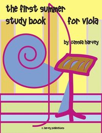 bokomslag The First Summer Study Book for Viola