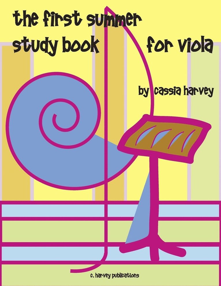 First Summer Study Book for Viola