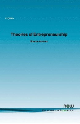 Theories of Entrepreneurship 1