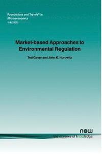 bokomslag Market-based Approaches to Environmental Regulation