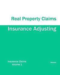 bokomslag Insurance Adjusting Real Property Claims