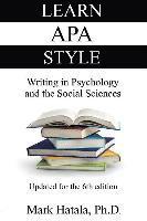 bokomslag Learn APA Style: Writing in Psychology and the Social Sciences