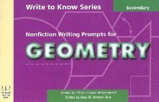bokomslag Nonfiction Writing Prompts for Geometry