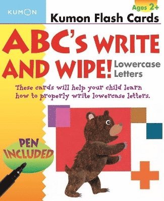 bokomslag ABC's Lowercase Write & Wipe