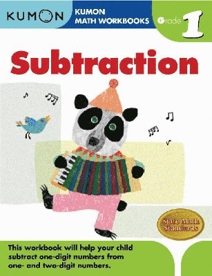 bokomslag Kumon Grade 1 Subtraction