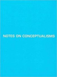 bokomslag Notes on Conceptualisms
