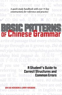 bokomslag Basic Patterns of Chinese Grammar