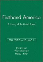 bokomslag Firsthand America