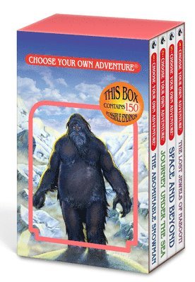 bokomslag Choose Your Own Adventure 4-Book Boxed Set #1 (the Abominable Snowman, Journey Under the Sea, Space and Beyond, the Lost Jewels of Nabooti)