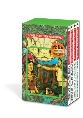 bokomslag Choose Your Own Adventure 4-Book Boxed Set #3 (Lost on the Amazon, Prisoner of the Ant People, Trouble on Planet Earth, War with the Evil Power Master