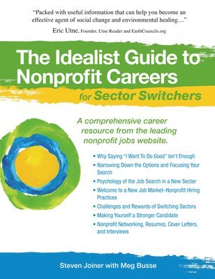 bokomslag The Idealist Guide to Nonprofit Careers for Sector Switchers
