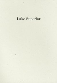 bokomslag Lake Superior
