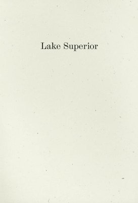 bokomslag Lake Superior