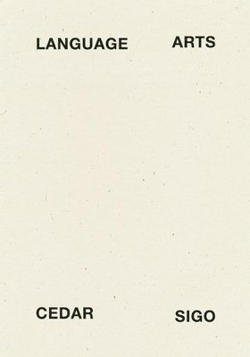 Cedar Sigo - Language Arts, Häftad