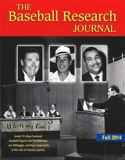 Baseball Research Journal (BRJ), Volume 43 #2