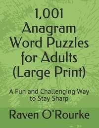 bokomslag 1,001 Anagram Word Puzzles for Adults (Large Print)