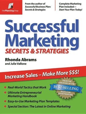 bokomslag Successful Marketing: Secrets & Strategies