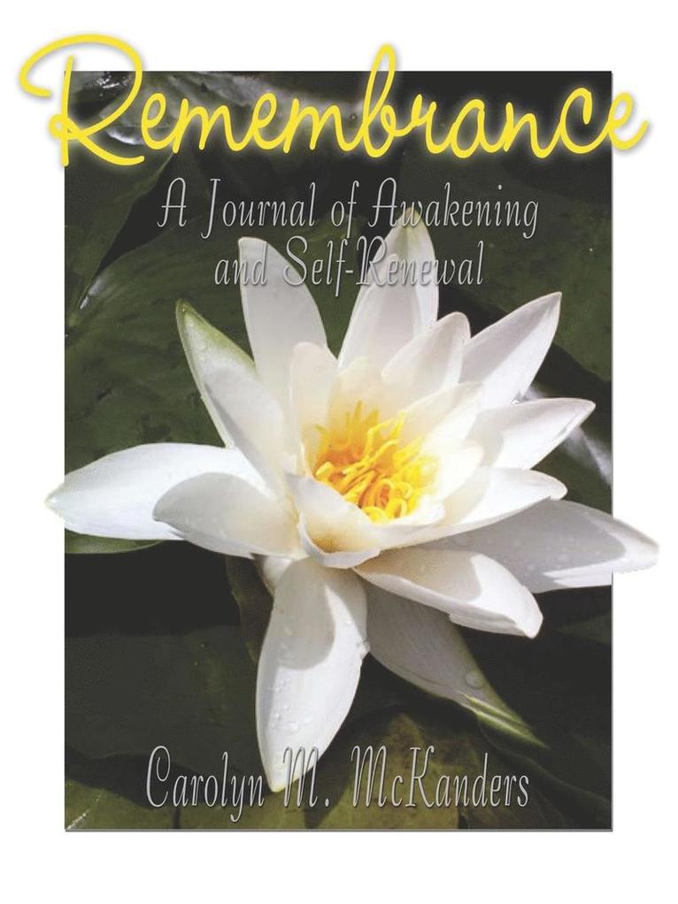 Carolyn M McKanders, Carolyn M. McKanders - Remembrance, Häftad