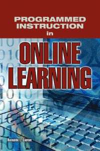 bokomslag Programmed Instruction in Online Learning