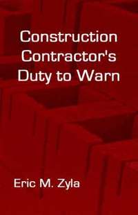 bokomslag Construction Contractor's Duty to Warn