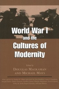 bokomslag World War I and the Cultures of Modernity