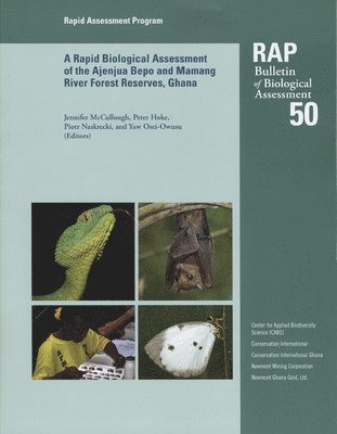 Leeanne E. Alonso, Jennifer McCullough, Piotr Naskrecki, Eustace Alexander, Heather E. Wright - Rapid Biological Assessment of the Konashen Community Owned Conservation Area, Southern Guyana, Häftad