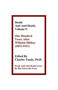 bokomslag Death and Anti-Death, Volume 9
