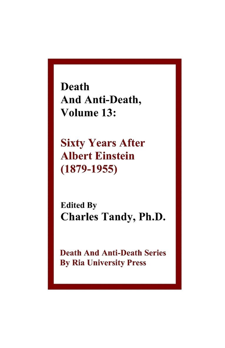 Death And Anti-Death, Volume 13 1