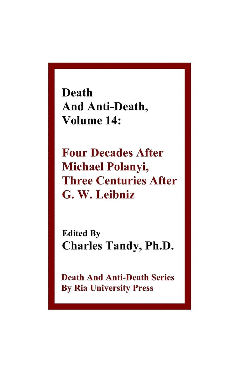 Death And Anti-Death, Volume 14 1