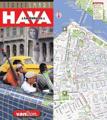 bokomslag Streetsmart Havana Map by Vandam