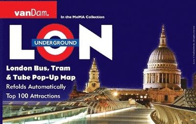 bokomslag London Transit UNFOLDS Pop-Up Map