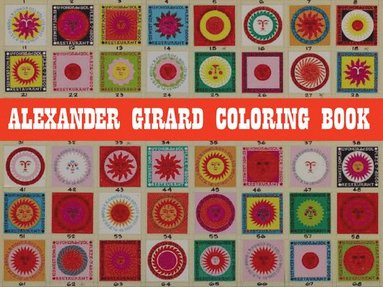 bokomslag Alexander Girard Coloring Book