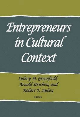 bokomslag Entrepreneurs in Cultural Context