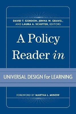 bokomslag Policy Reader in Universal Design for Learning
