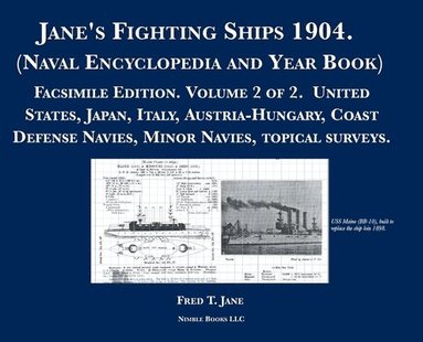 bokomslag Jane's Fighting Ships 1904. (Naval Encyclopedia and Year Book)