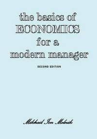 bokomslag Basics of Economics for a Modern Manager Second Edition