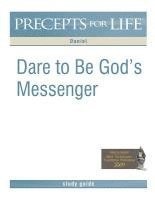 bokomslag Precepts for Life Study Guide: Dare to Be God's Messenger (Daniel)