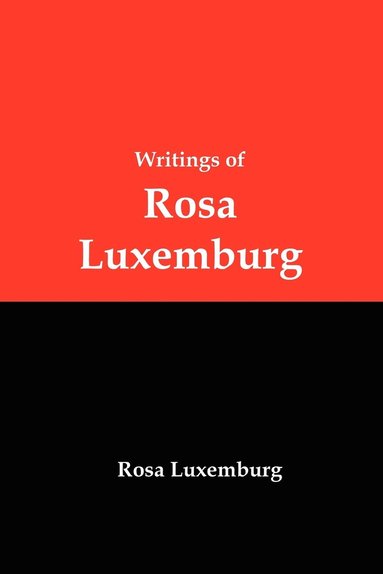 bokomslag Writings of Rosa Luxemburg