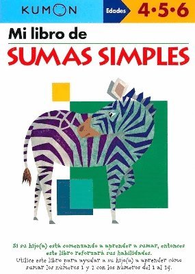 Kumon Mi Libro de Sumas Simples 1