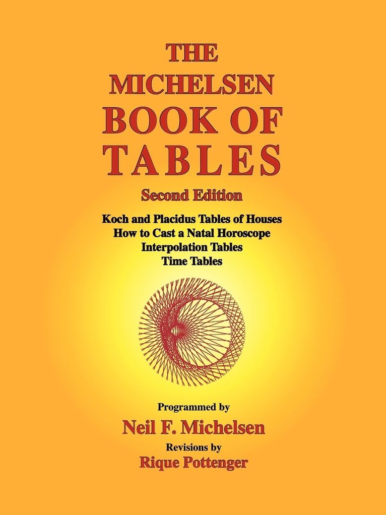 Michelsen Book of Tables