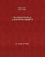 Collected Works of J.Krishnamurti  - Volume Xvi 1965-1966