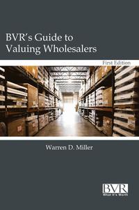 bokomslag BVR's Guide to Valuing Wholesalers