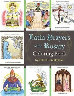 Latin Prayers of the Rosary Coloring Book 1