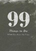 bokomslag 99 Things to Do