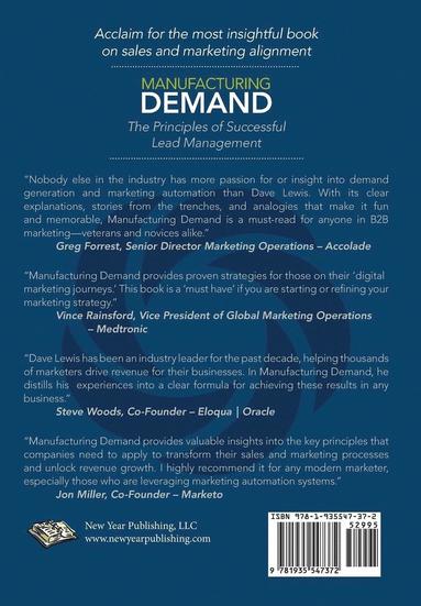 David Lewis - Manufacturing Demand, Inbunden