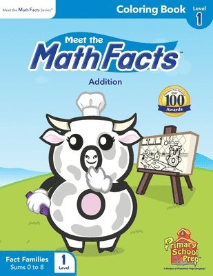 bokomslag Meet the Math Facts - Addition Level 1 Coloring Book