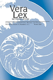 bokomslag Vera Lex Vol 10: Journal of the International Natural Law Society