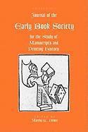 bokomslag Journal of the Early Book Society Vol 14: For the Study of Manuscripts and Printing History