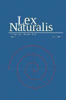 bokomslag Lex Naturalis Volume 1: A Journal of Natural Law
