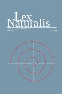 bokomslag Lex Naturalis Volume 4: A Journal of Natural Law